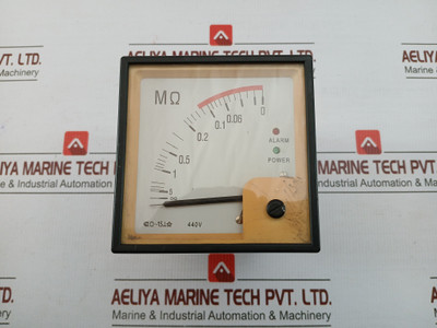 Ac Insulation Monitoring Meter Dma-96 M Ohm Datamax 0.01 To 1MΩ