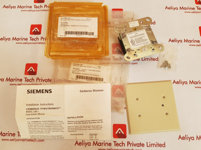Siemens lim-1 line isolation module Siemens lim-1 line isolation module
