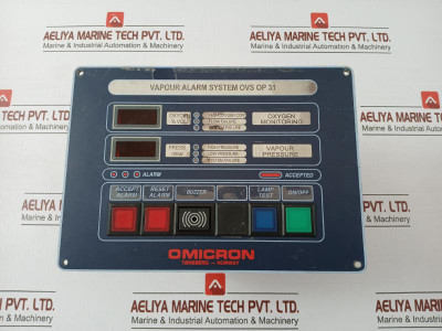 Ovs Op 31 Vapour Alarm System Switch Board Rev.1.02 By Omicron