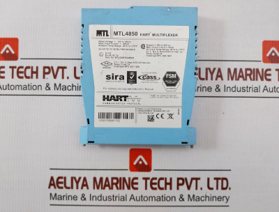 Hart Multiplexer 18V To 35Vdc By Measurement Technology Mtl4850