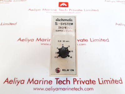 Electromatic S-system Sb205724 Relay 24Vdc