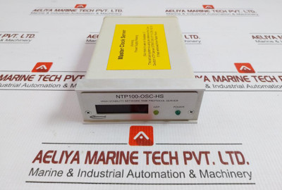Masterclock 9-28Vdc High Stability Network Time Protocol Server Ntp100-osc-hs
