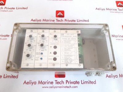 Deif Full-auto Synchronising Relay Fc 0.1 To 0.5 Hz Xp 0.5 To 2.5 Hz