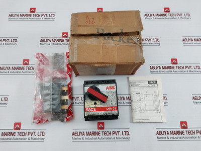 Abb Sace Low-voltage Current Circuit Breaker 50-60 Hz Part No. Lna 32