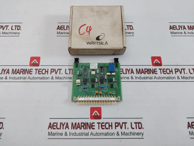 Wartsila C4 Ntc-card Pcb 50000Rpm 5000Hz Part No. Paae066000
