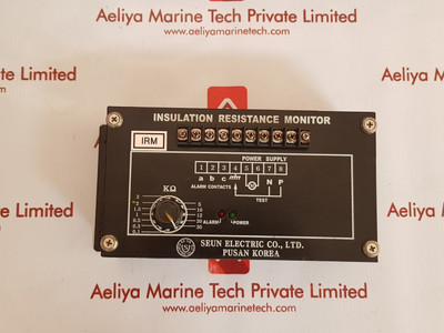 Seun electric insulation resistance monitor Seun electric insulation resistance monitor