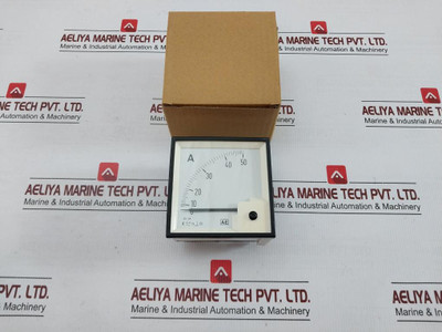 Analog Ammeter 0-50 A By Automatic Electric