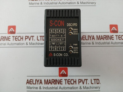 S-con Isolated Dc Signal Converter 24V Part No. Dsc(Iso)-9H88-y