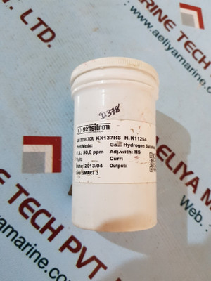 Sensitron Kx137Hs Gas Detector Net322As3Nth2S Sensitron Kx137Hs Gas Detector Net322As3Nth2S