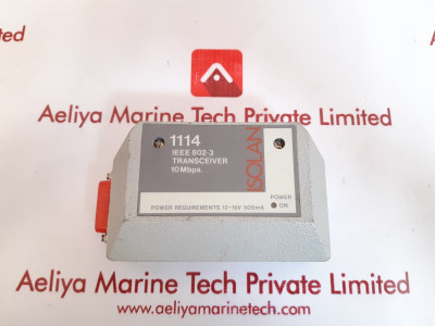 Isolan 1114 ieee 802-3 transceiver 10mbps