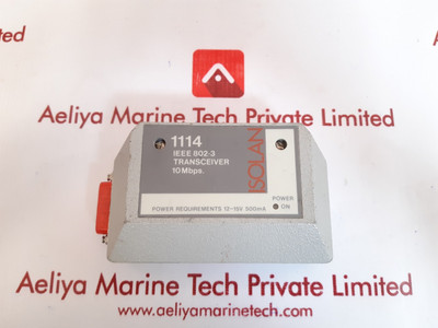 Isolan 1114 ieee 802-3 transceiver 10mbps Isolan 1114 ieee 802-3 transceiver 10mbps