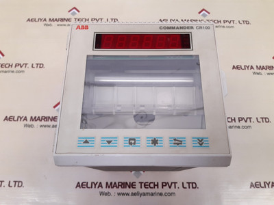 Abb Commander Cr100 Cr101/B021/Std Digital Strip Chart Recorder 85-265Vac Abb Commander Cr100 Cr101/B021/Std Digital Strip Chart Recorder 85-265Vac