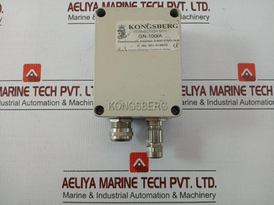 Thermocouple Amplifier Connection Box 001-019603 By Kongsberg