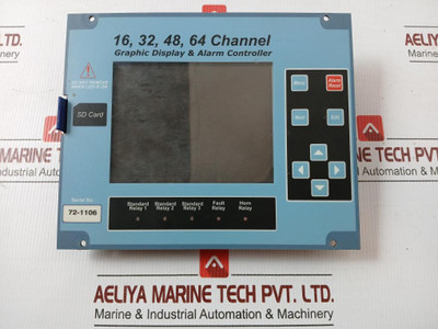 Rc Systems 16, 32, 48, 64 Channel Graphic Display & Alarm Controller In 500 Gm