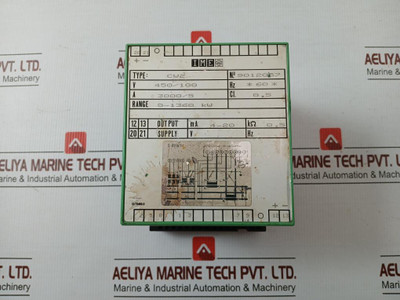 Cw2 Power Transducer Alarm Relay By Ime