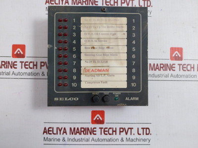 Selco 24V Alarm Annunciator M1000-24-00B