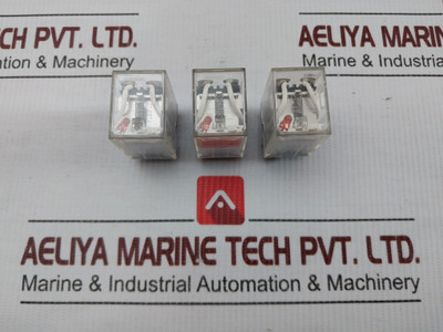 Lot Of 3X General-purpose Relay 10A 110Vac By Omron Ly2N