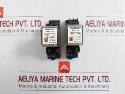 Power Relay With Socket 240Vac Salzer Msp 2P 240A