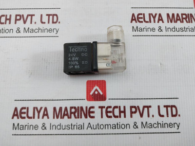 24V Dc 4.8 W Solenoid Valve Coil Techno Mpm