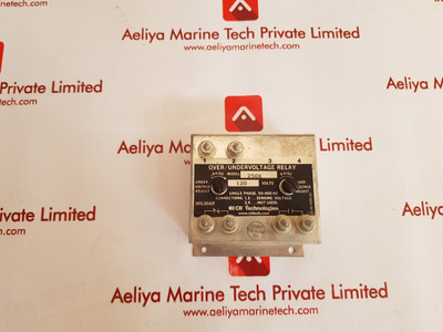 Wilmar 250X Over/Undervoltage Relay 120 Volts 50-400 Hz