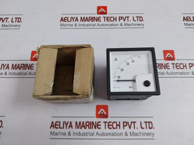 Moving Iron Ammeter Eq72-x Deif 600V 0-80A