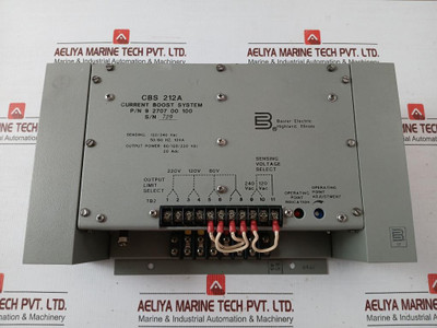 Cbs 212A 9270700100 Current Boost System 50/60 Hz 10 Va Basler Electric