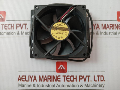 Adda Corporation Dc Brushless Axial Cooling Fan 12V Dc 0.25A Part No. Ad0912Hb-a76Gl