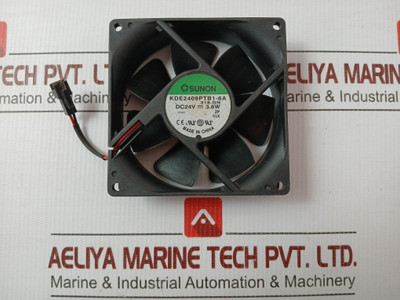 Sunon Dc Brushless Cooling Fan Dc24V 3.6W Part No. Kde2409Ptb1-6A