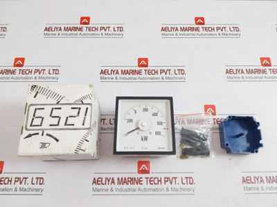 Analog Triple Scale Current Meter -200-0-800Kw Frer