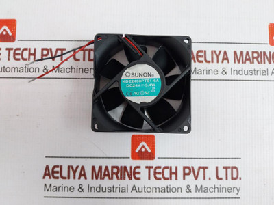 Sunon Dc24V---3.4W Axial Cooling Fan Kde2408Pts1-6A
