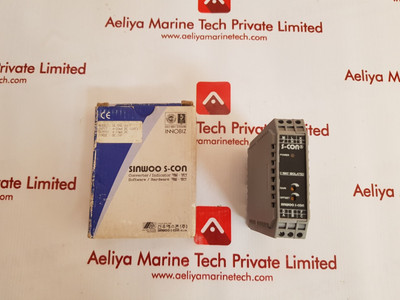 Sinwoo S-con Sl-dsc-a4-y 3 Way Isolated Dc Converter 24V Sinwoo S-con Sl-dsc-a4-y 3 Way Isolated Dc Converter 24V