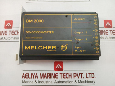 Bm 2000 By Melcher Dc-dc Converter Input: 14…70V Dc