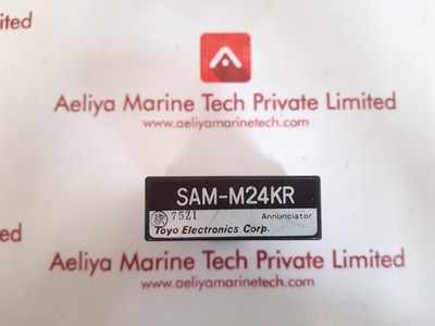 Toyo electronic sam-m24kr annunciator module Toyo electronic sam-m24kr annunciator module