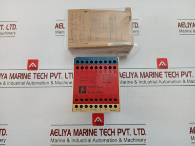 Isolated Switch Amplifier 230 Vac 45–60 Hz Pepperl+Fuchs We77Ex-2 129198
