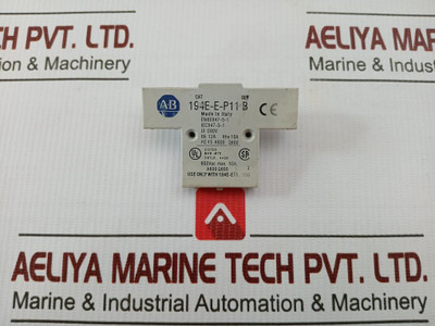 Auxiliary Contact Block 690V Ac By Allen-bradley 194E-e-p11 Ser B