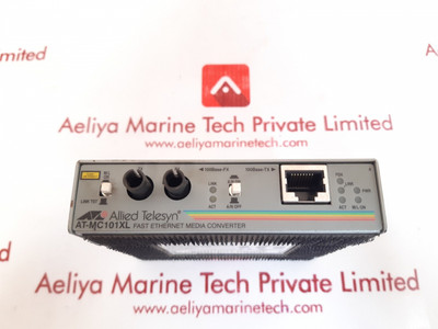 Allied telesyn at-mc101xl fast ethernet media converter Allied telesyn at-mc101xl fast ethernet media converter