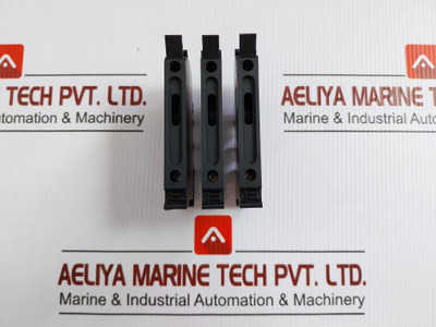 Lot Of 3X Fuse Modular Terminal Block 600V 10A Phoenix Contact Uk6,3-hesi