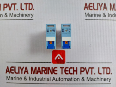 Lot Of 7X C12-a21Fx Power Relay By Releco 24V Dc