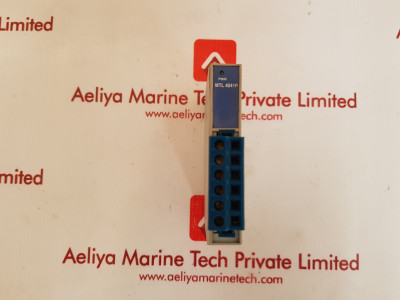 Mtl 4041P Repeater Power Supply 4/20Ma For 2Or3 Wire Transmitter