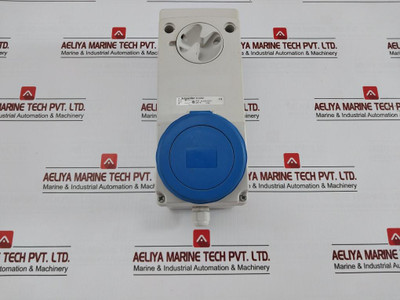 83092 Unika Interlocked Socket 200-250VIp65 By Schneider Electric