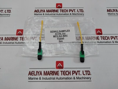 Lot Of 2X 41020005 Mpo Plus Fiber Optic Pigtail Senko