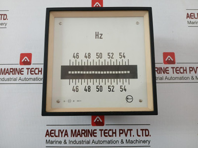 46-54 Hz Frequency Meter 380V Janssen