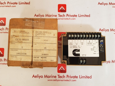 Cummins speed controller 3098693 rev. j for cummins generator Cummins speed controller 3098693 rev. j for cummins generator