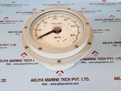 Nei fan anemometer and wind vane speed indicator