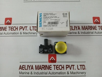 Plastic Round Complete Unit Combination 230V By Siemens 3Sb3 252-6Ba30 22Mm