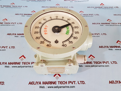 Osaka Nunotani JIS F 8522 SD 200 Electric Rudder Angle Indicator Osaka Nunotani JIS F 8522 SD 200 Electric Rudder Angle Indicator