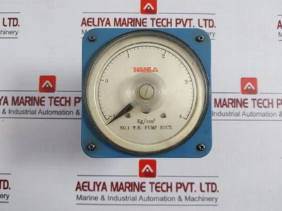 Analog Pressure Gauge 500V Hanla -1 To 4 KgCm2