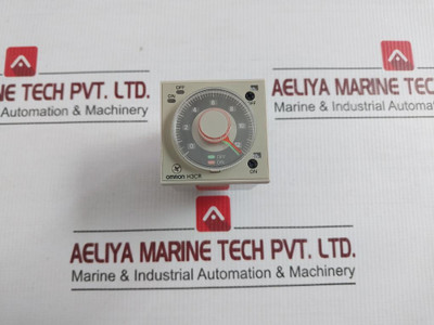 Omron Solid-state Timer 0 To 12 250V/5A Part No. H3Cr-f8