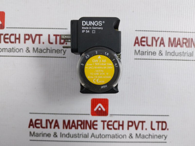 Gas Pressure Control Switch 500 Mbar, Ip54 By Dungs Gw3 A6
