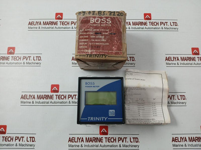 Power Meter By Trinity 500 Vac 3P4W Class 1.0 Boss